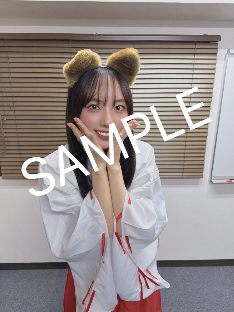 新年狐巫女チェキ2枚セット