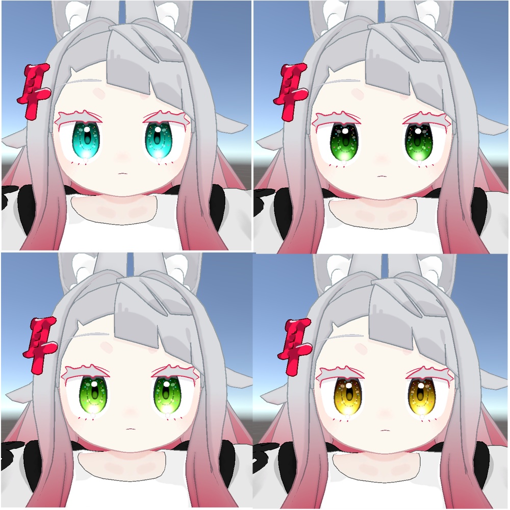 【みみのこ専用】カラフルカスタムアイ