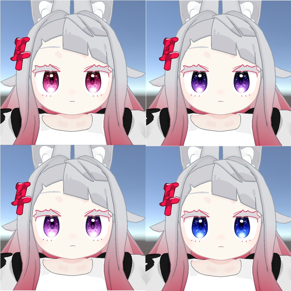 【みみのこ専用】カラフルカスタムアイ