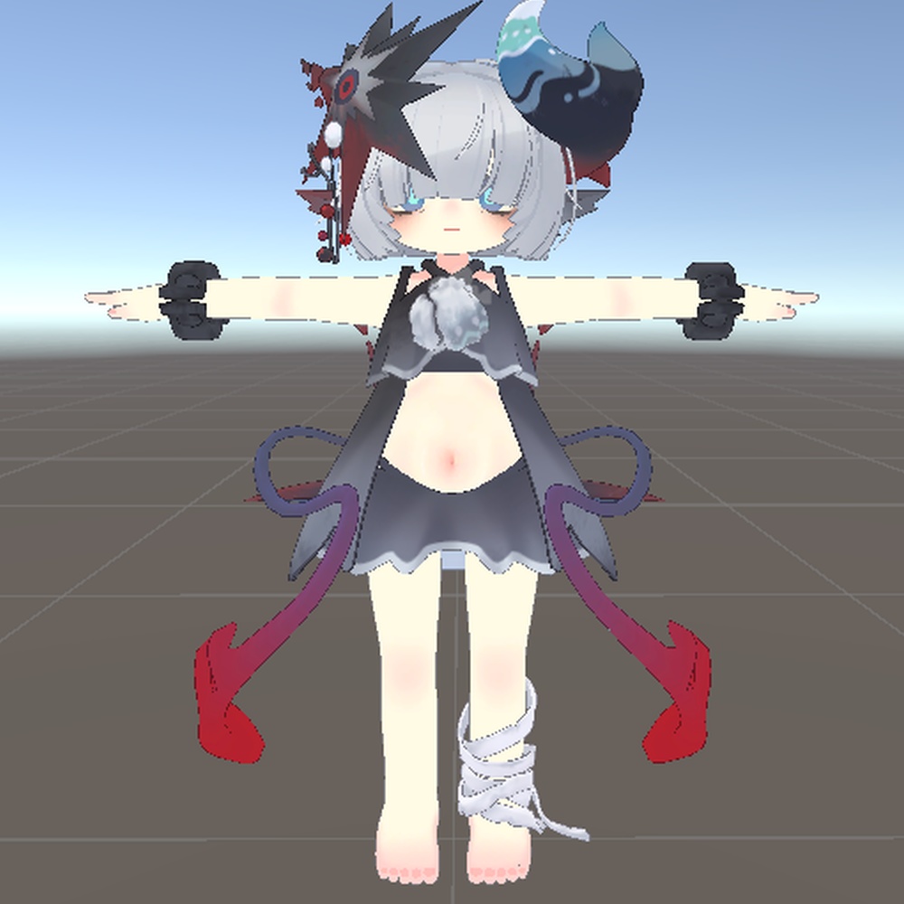 ネヴィアタン人肌テクスチャ(お腹のデザイン変更)