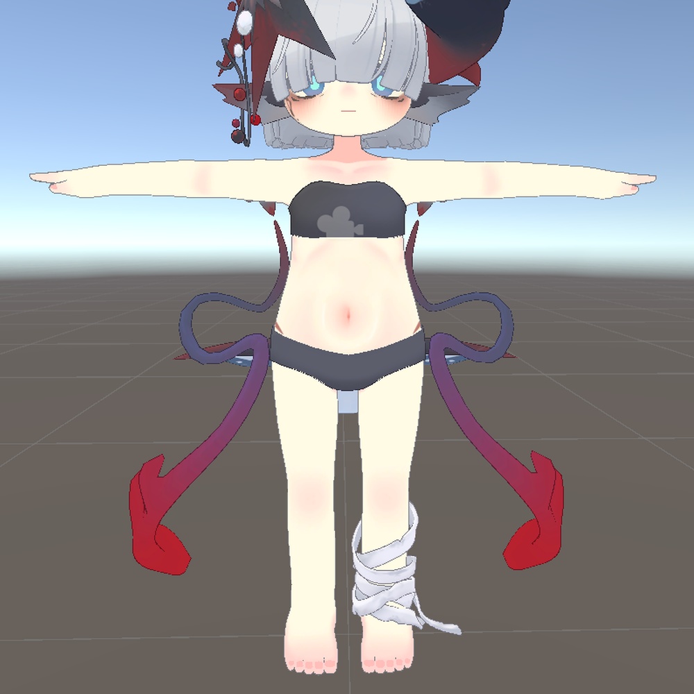 ネヴィアタン人肌テクスチャ(お腹のデザイン変更)