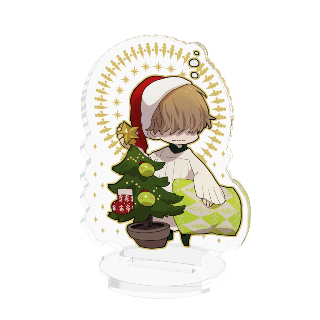禰多侑伽 クリスマスアクリルフィギュア