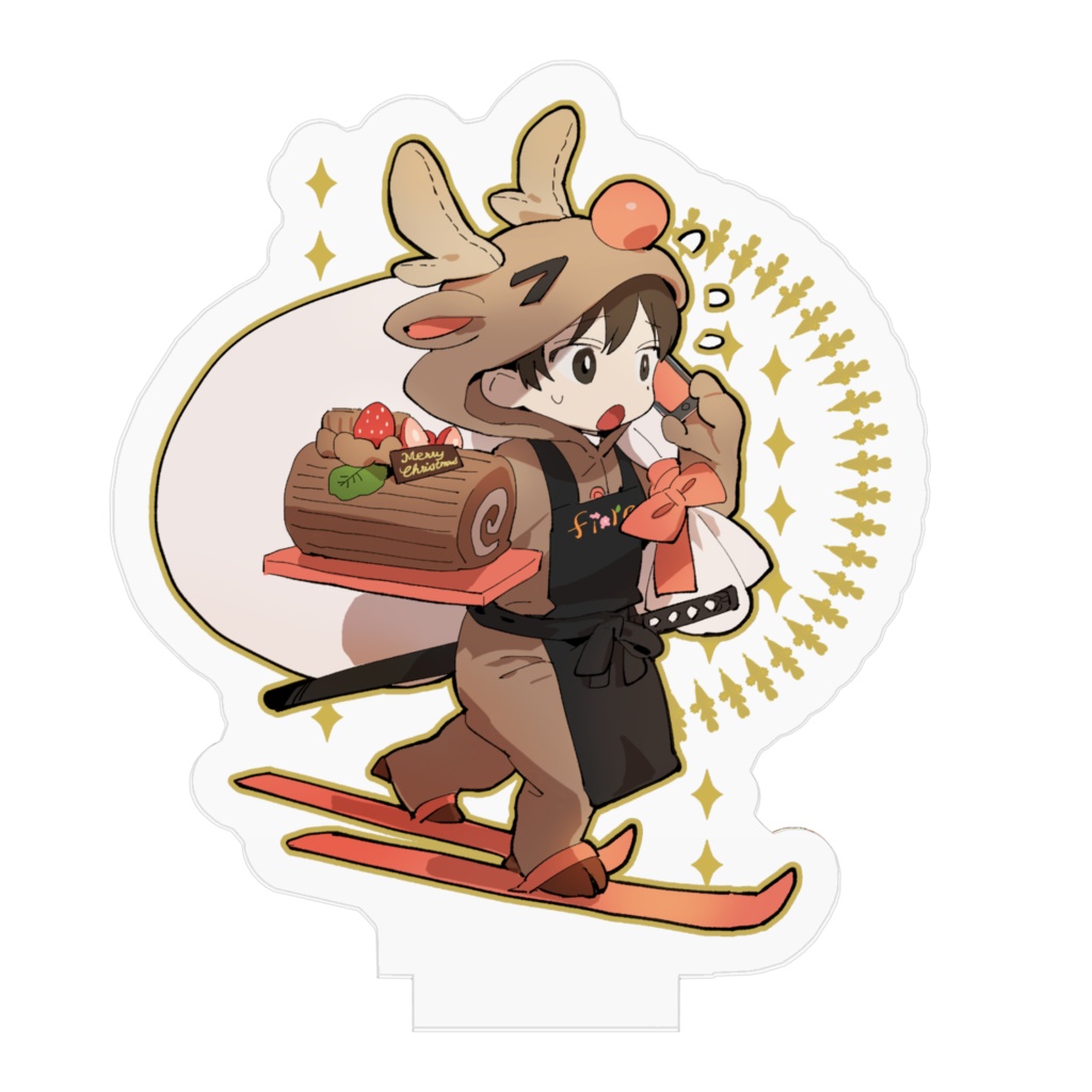 葉桐平太郎 クリスマスアクリルフィギュア