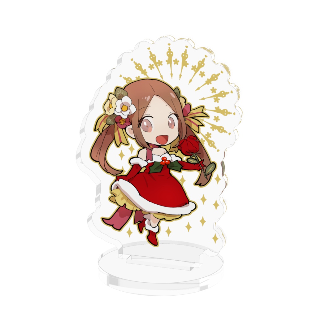 花輪メアリー　クリスマスアクリルフィギュア