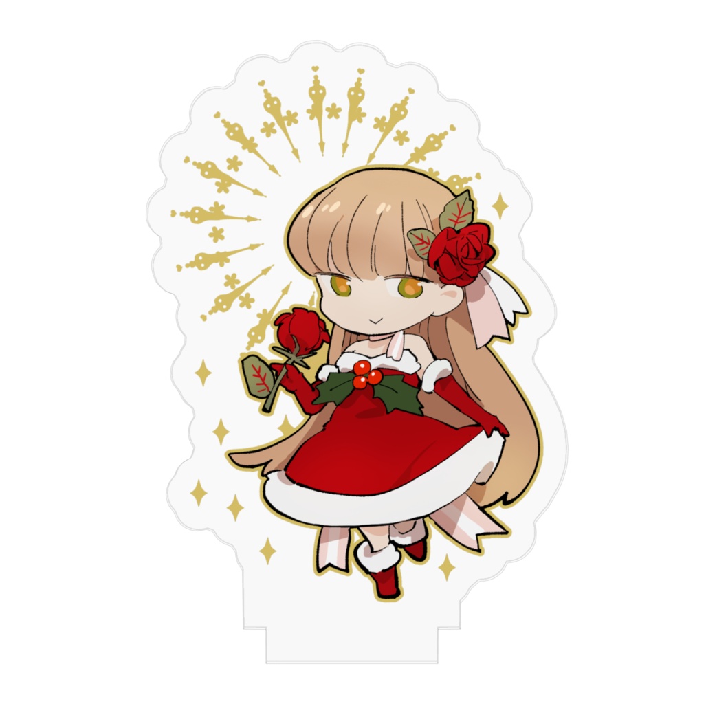 追儺沙羅 クリスマスアクリルフィギュア