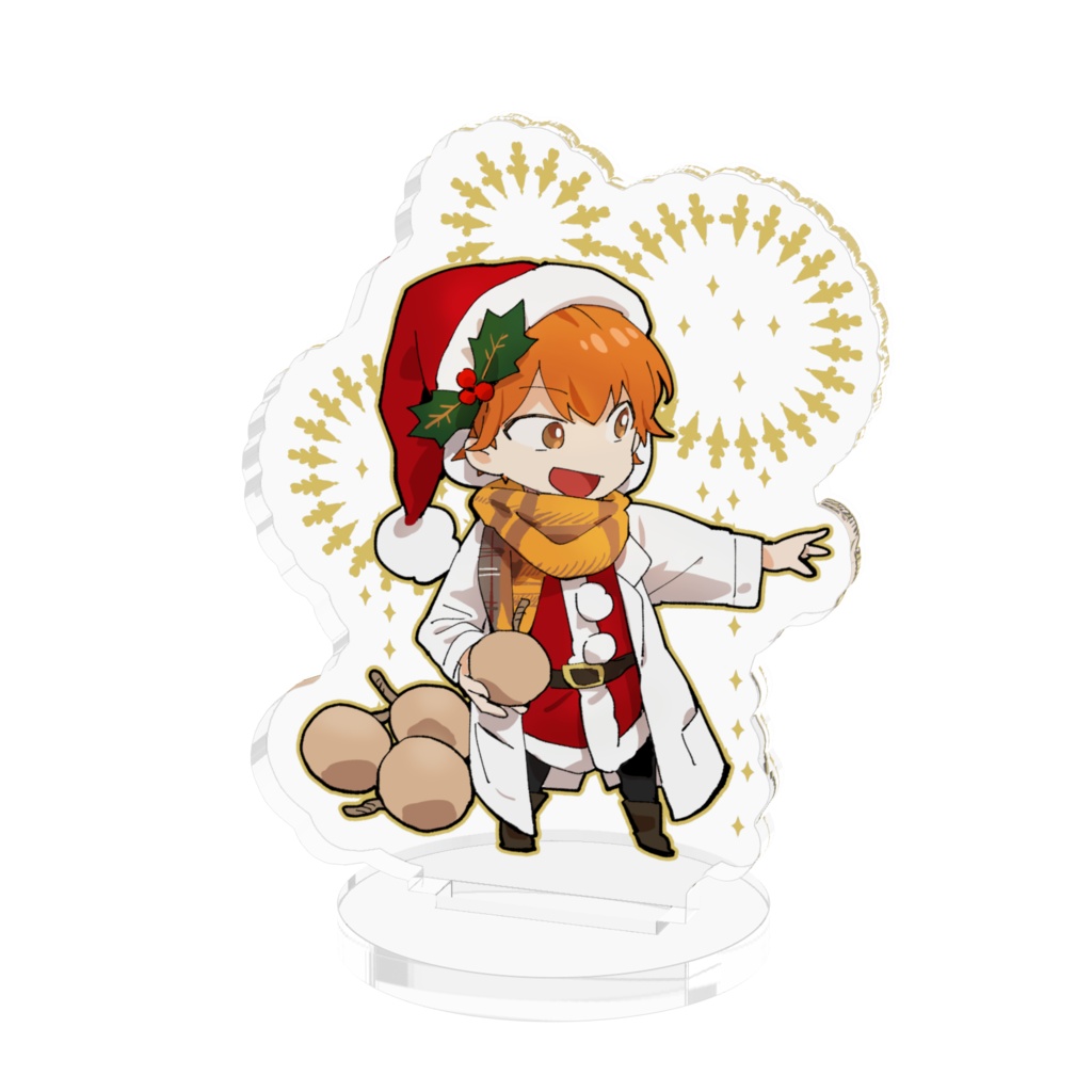 柊木真理 クリスマスアクリルフィギュア