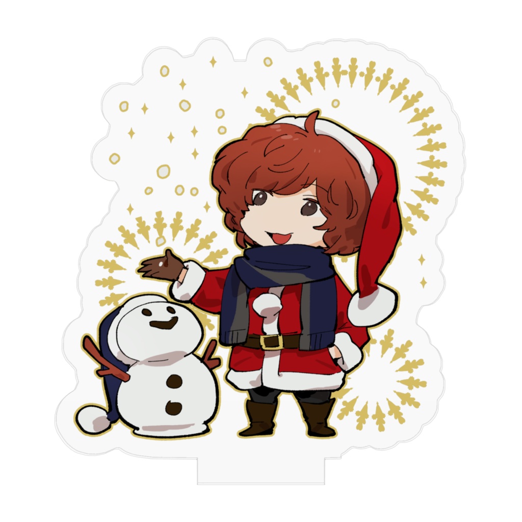 五十鈴輝也 クリスマスアクリルフィギュア