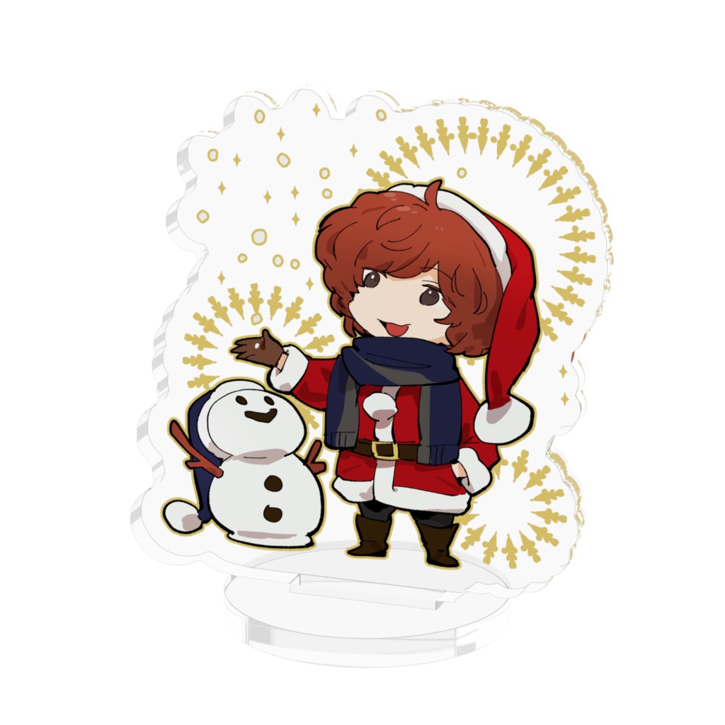 五十鈴輝也  クリスマスアクリルフィギュア
