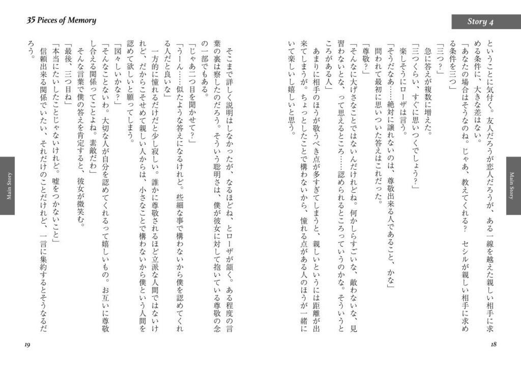 35 Pieces of Memory