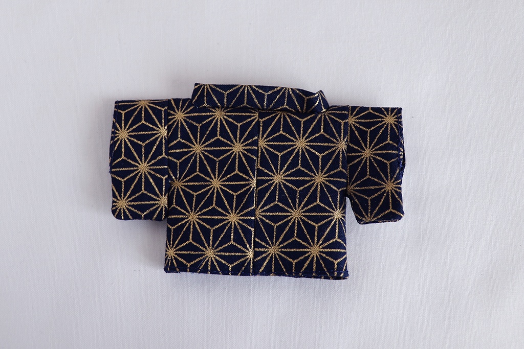 【16cmぬい用】着物・紺