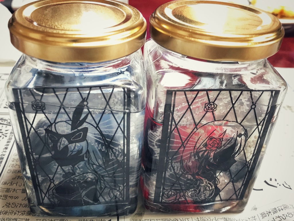 【崩壊3rd】植物標本(怪盗カレン、月下テレサ)2本セット ※ポストカード付き