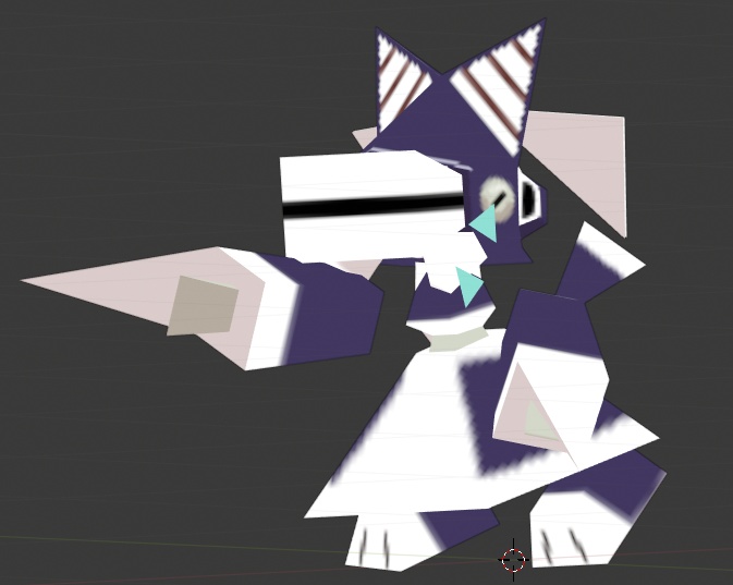 【無料・VRchat】ローポリメネ