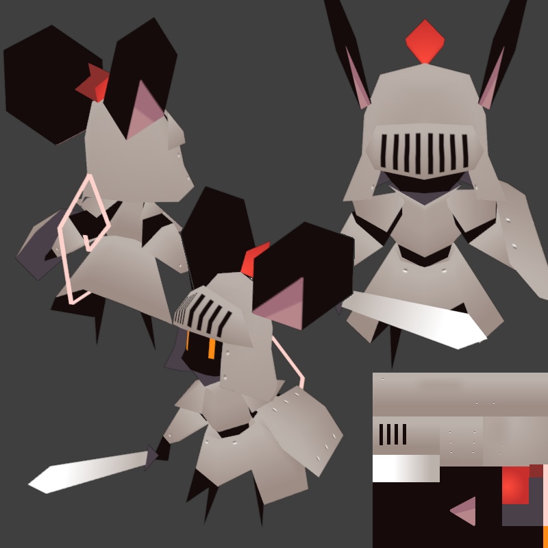 【無料・VRChat】KnightRat - ナイトラット