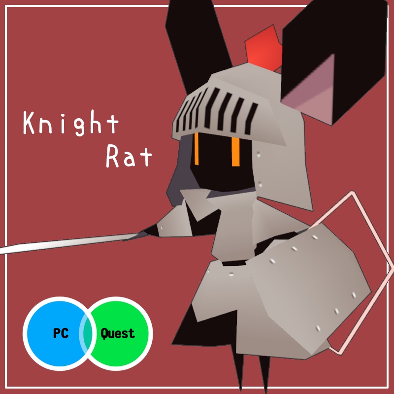 【無料・VRChat】KnightRat - ナイトラット