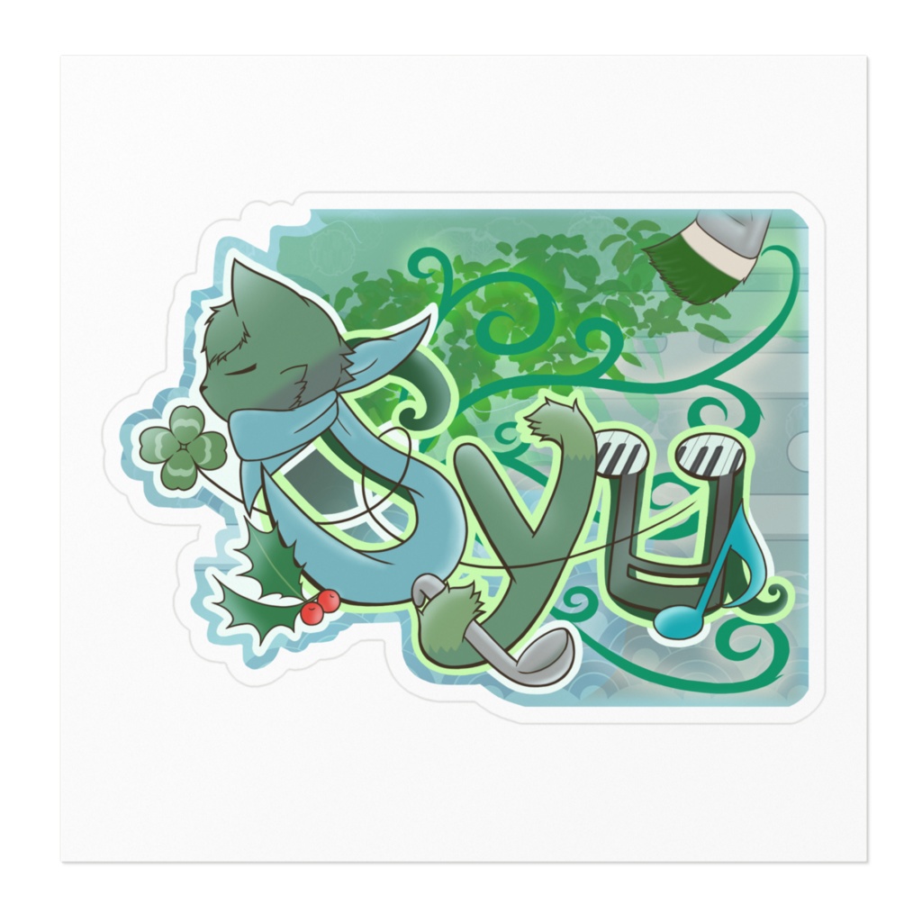 【御樹景 柊】オリジナルロゴ・ステッカー