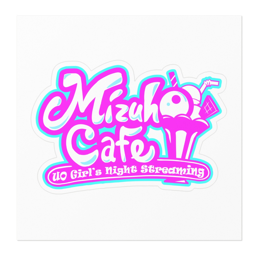 Mizuho Cafe ロゴステッカー