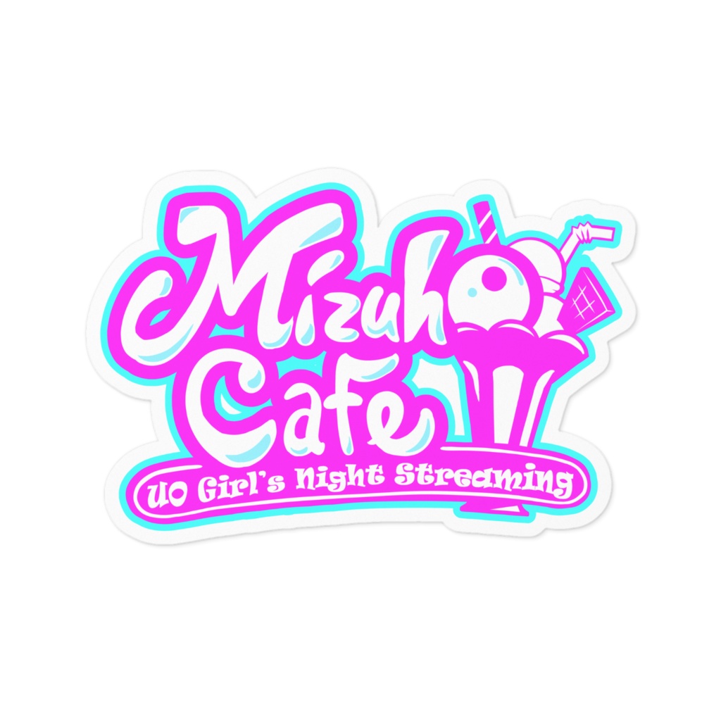 Mizuho Cafe ロゴステッカー