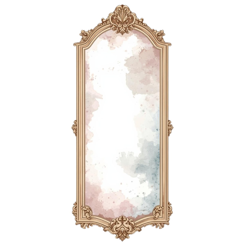 アンティーク家具の水彩画クリップアートセット(全10種) - Watercolor Antique Furniture Clipart Set (10 items) -