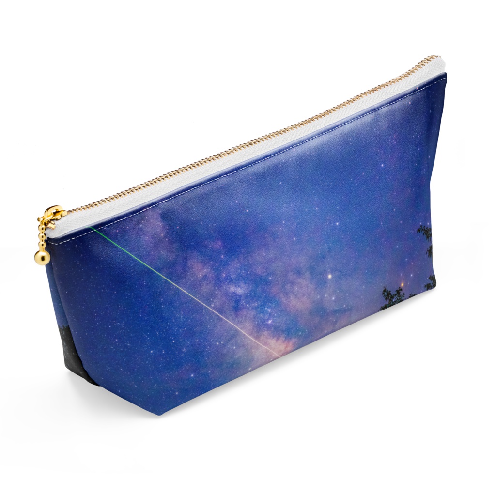 ポーチ 天の川と流れ星①