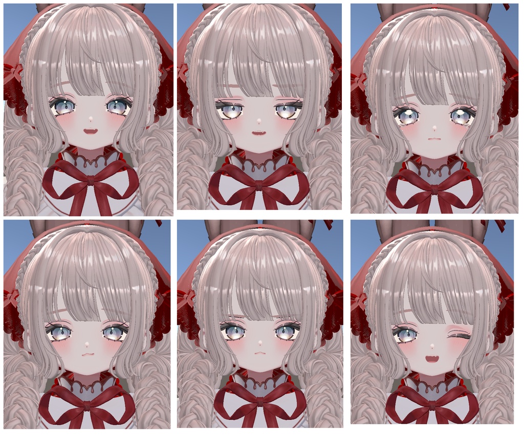 フィユエ Fyuett face blend shape