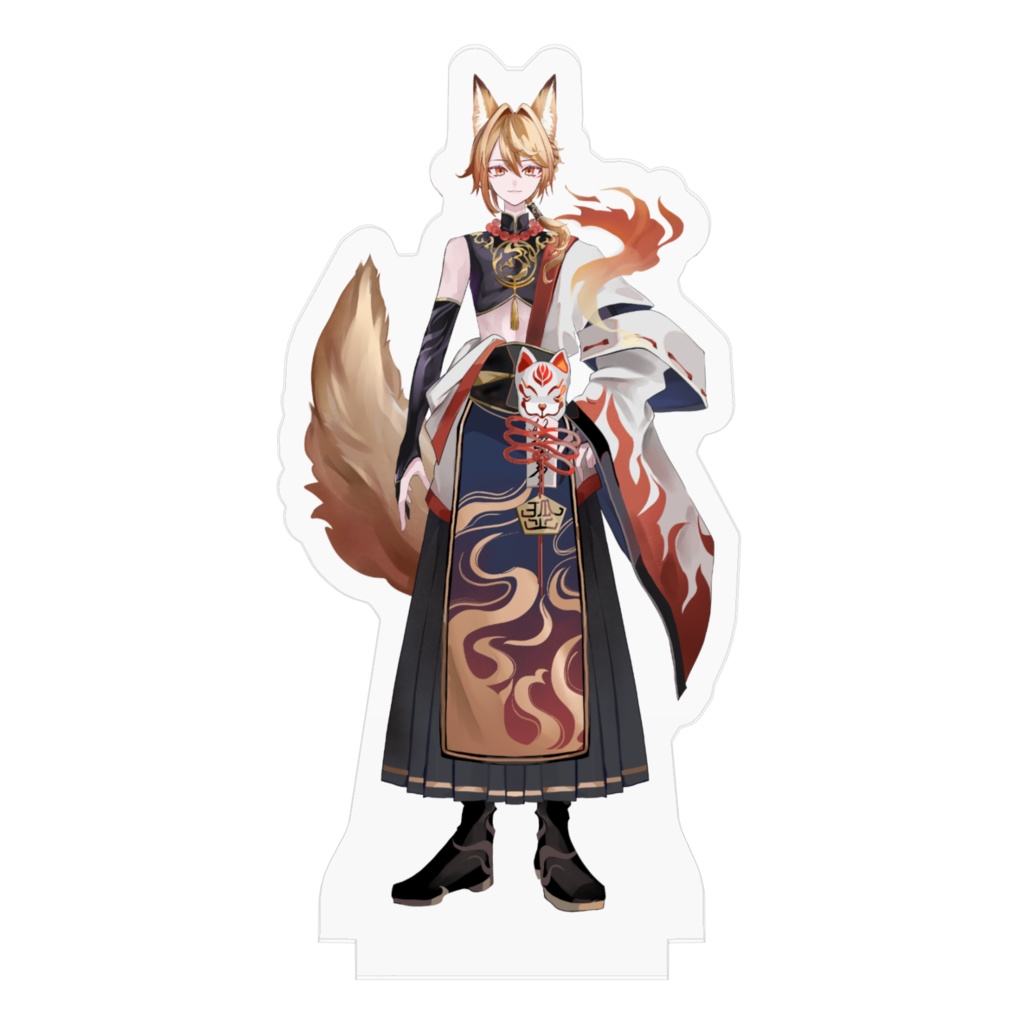 【新衣装お披露目記念】狐火こんろアクリルフィギュア