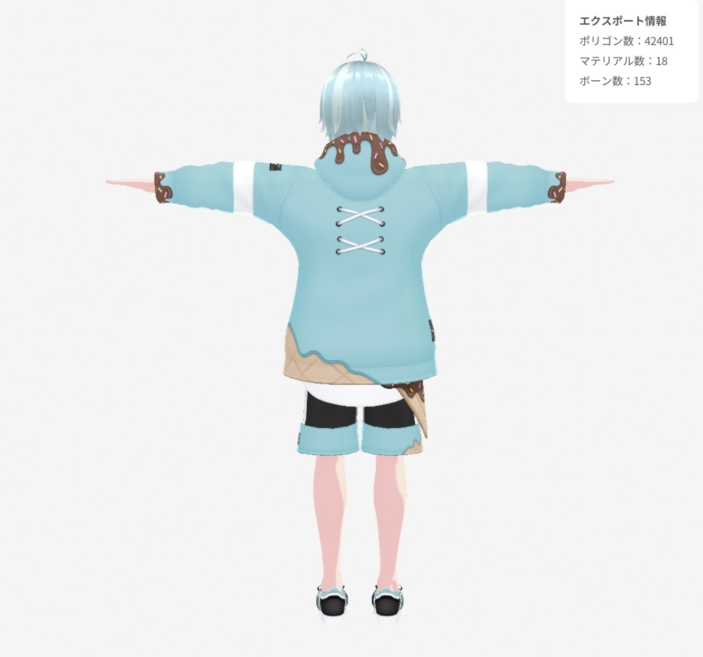 オリジナル3Dモデル-縁輪-