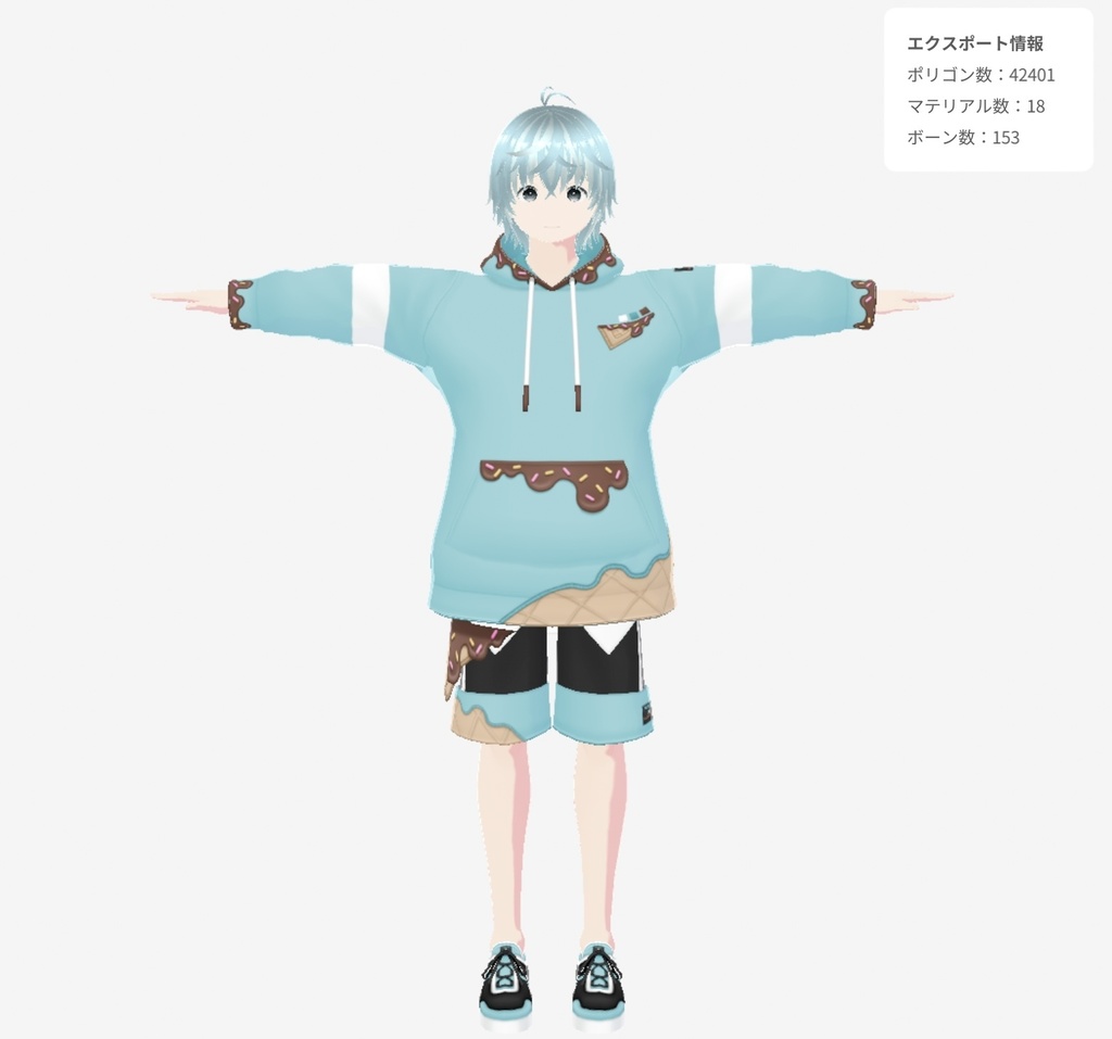 オリジナル3Dモデル-縁輪-