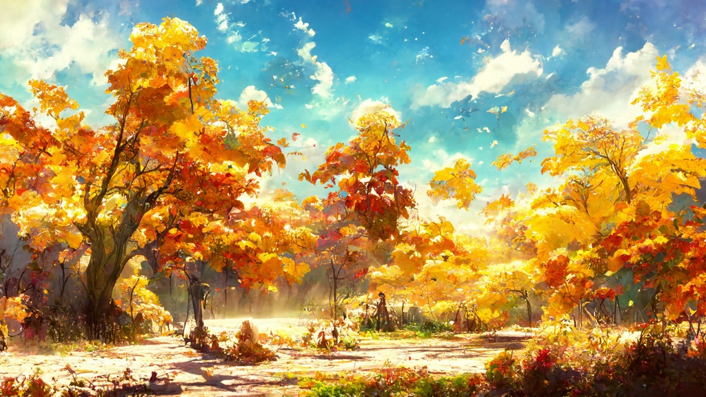 【ファンタジー系イラスト調】著作権フリーの高解像度背景(画像100枚)