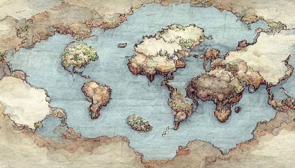 【色々な地図】著作権フリーの高解像度イラスト素材(画像100枚)