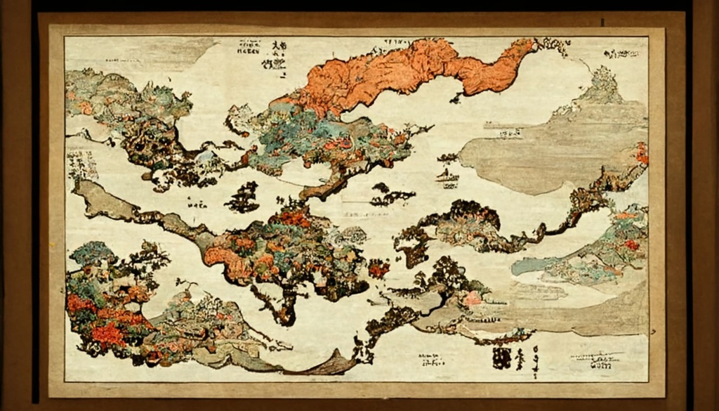 【色々な地図】著作権フリーの高解像度イラスト素材(画像100枚)