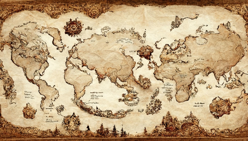 【色々な地図】著作権フリーの高解像度イラスト素材(画像100枚)