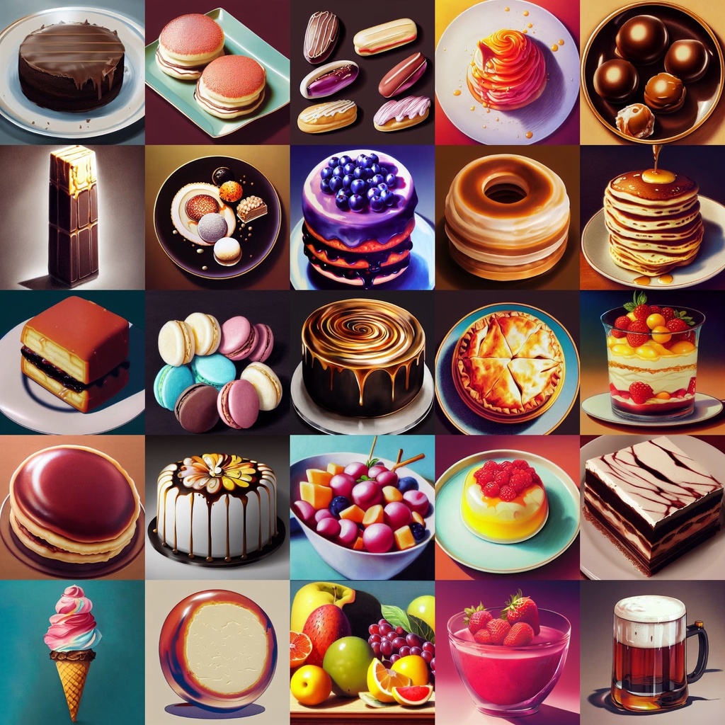 【食べ物と飲み物】著作権フリーの高解像度イラスト素材(画像100枚)