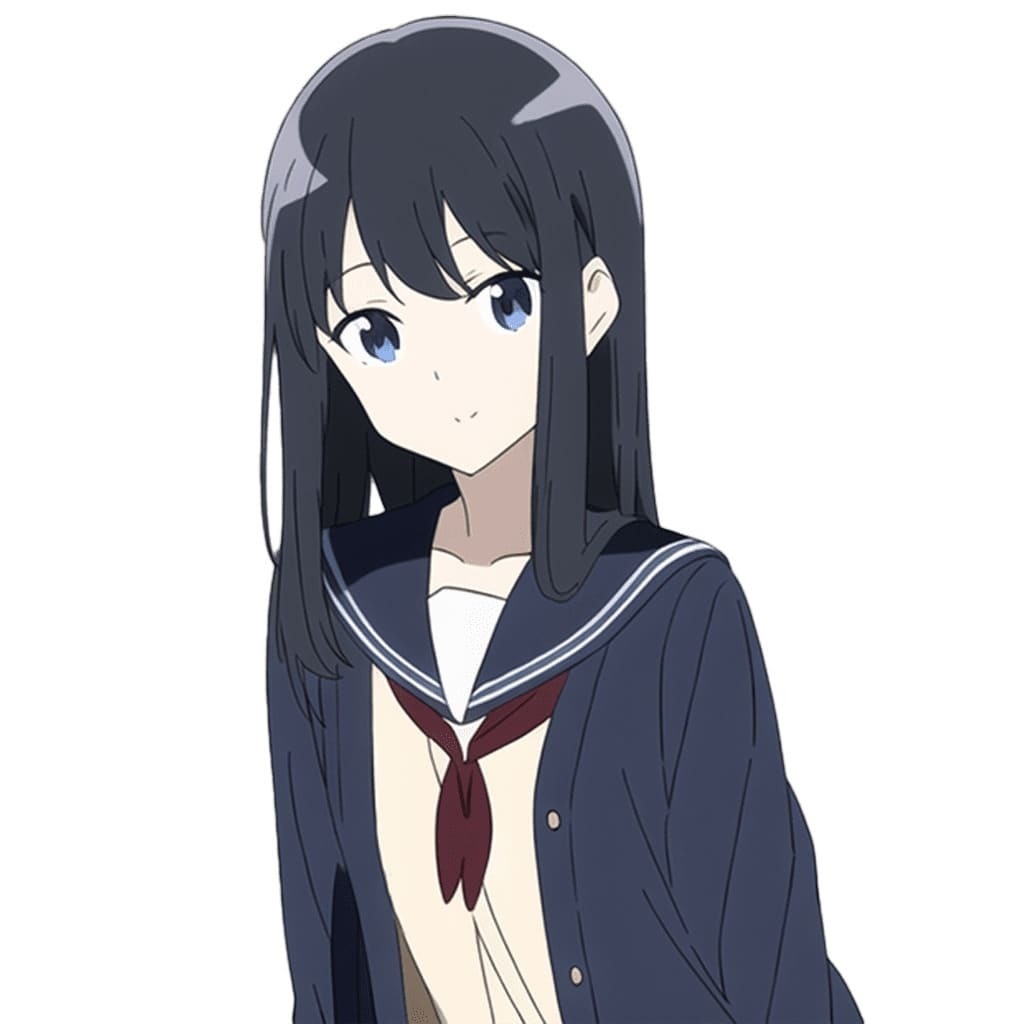 【女子生徒セーラー服立ち絵】著作権フリーの高解像度画像素材(100枚)