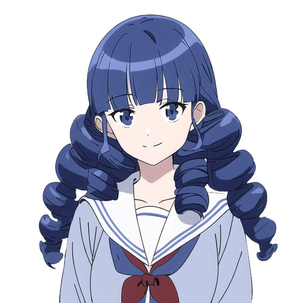 【女子生徒セーラー服立ち絵】著作権フリーの高解像度画像素材(100枚)