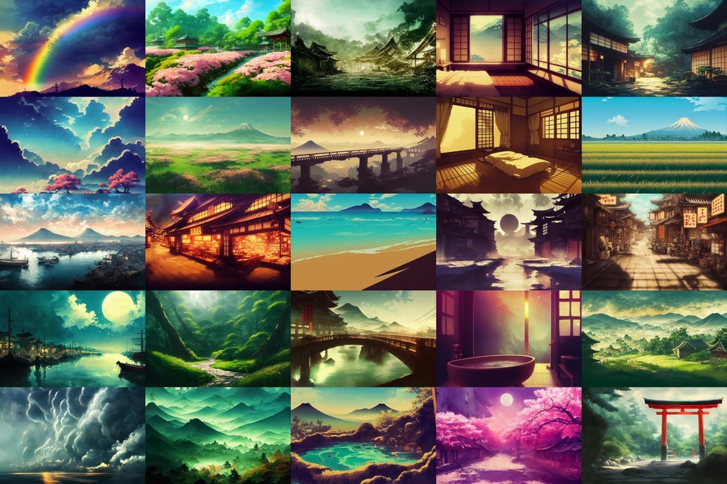 【日本、和風系背景】著作権フリーの高解像度画像(100枚)