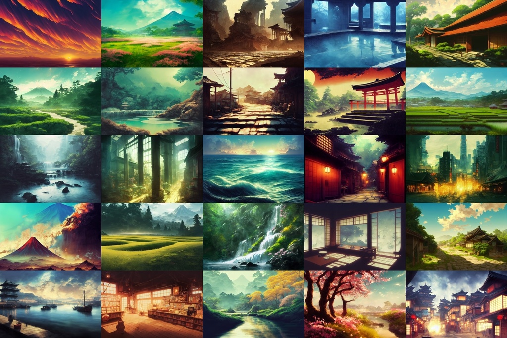 【日本、和風系背景】著作権フリーの高解像度画像(100枚)