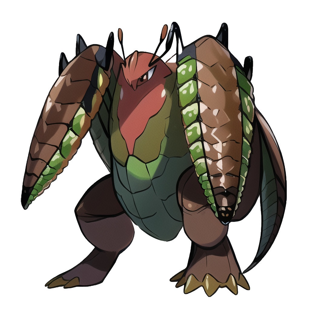 【アニメ調のモンスター立ち絵2】著作権フリーの高解像度画像(100枚)