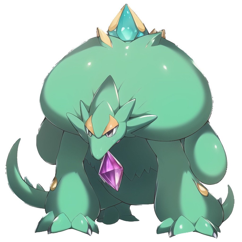 【アニメ調のモンスター立ち絵2】著作権フリーの高解像度画像(100枚)