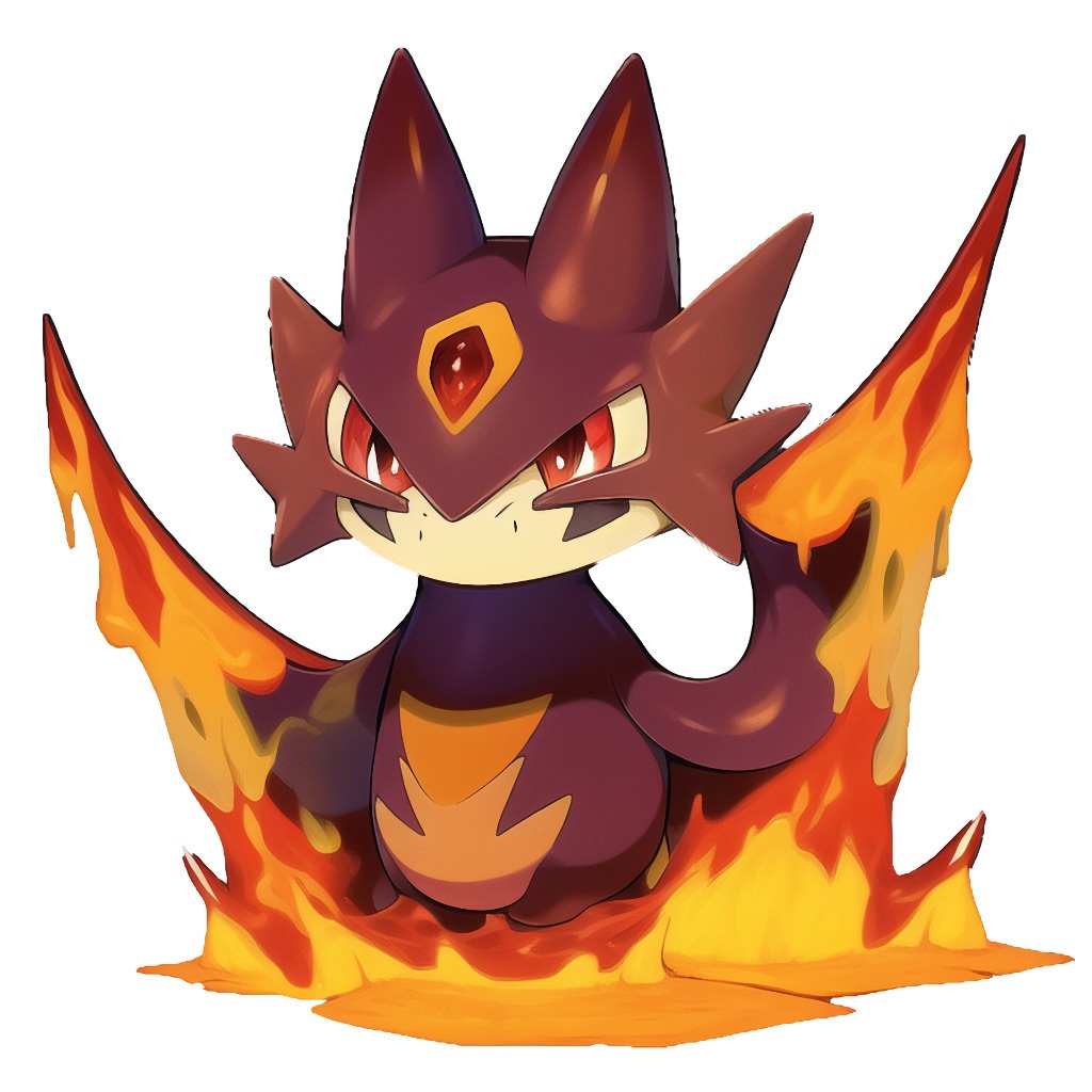 【アニメ調のモンスター立ち絵2】著作権フリーの高解像度画像(100枚)