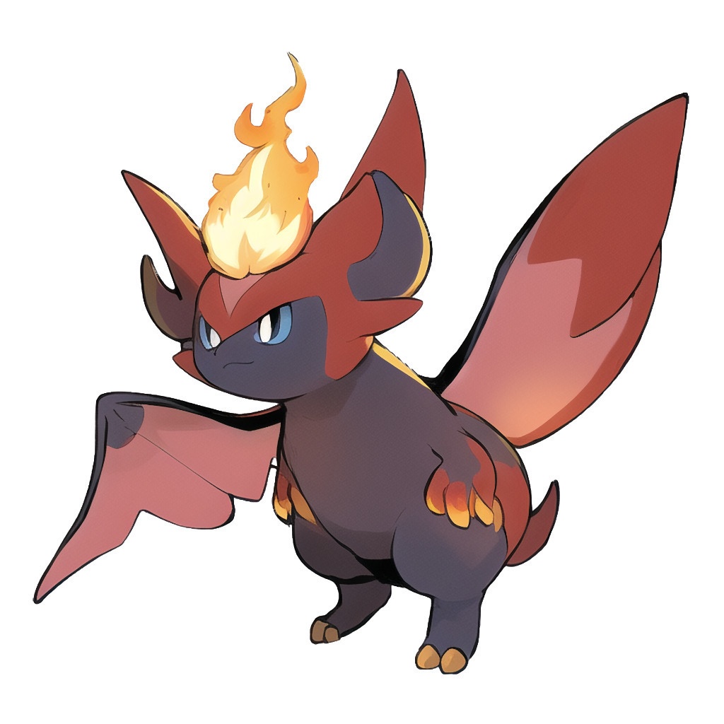 【アニメ調のモンスター立ち絵3】著作権フリーの高解像度画像(100枚)