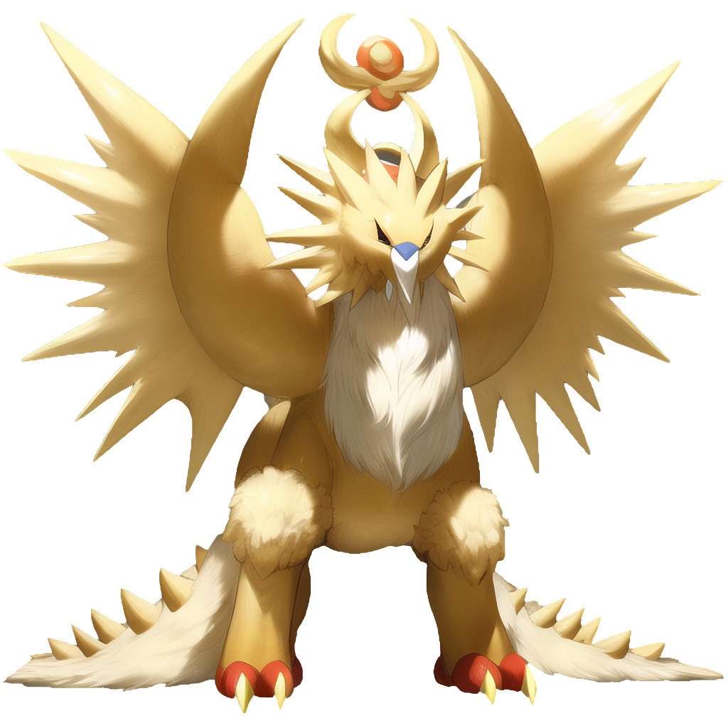 【アニメ調のモンスター立ち絵3】著作権フリーの高解像度画像(100枚)