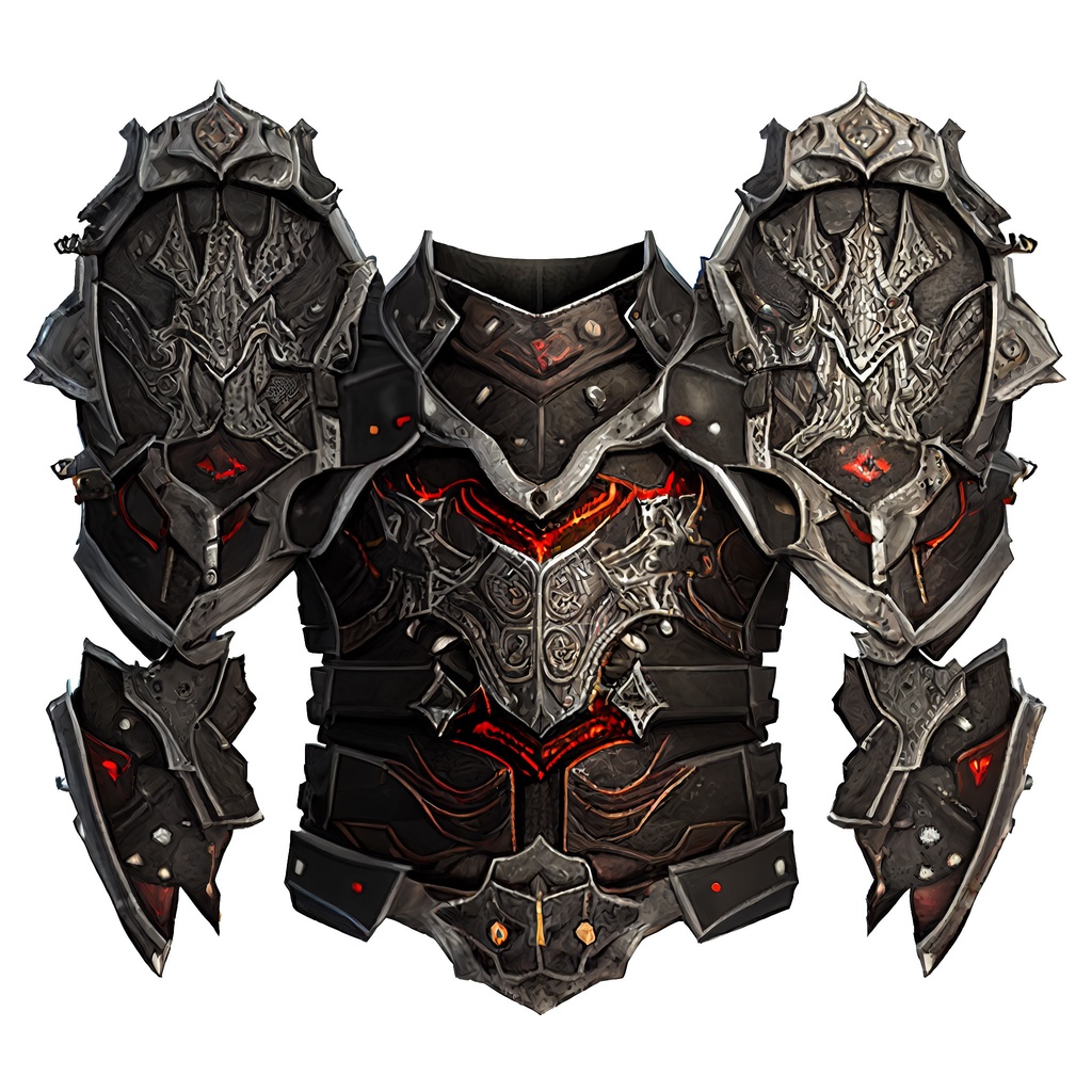 【鎧のアイコンセット】著作権フリーの高解像度画像(100枚)