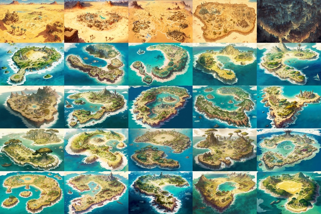 【上空から見た都市等のマップ】著作権フリーの高解像度画像(100枚)