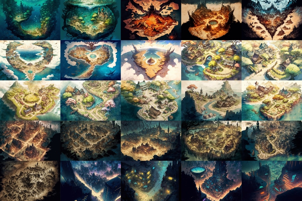 【上空から見た都市等のマップ】著作権フリーの高解像度画像(100枚)