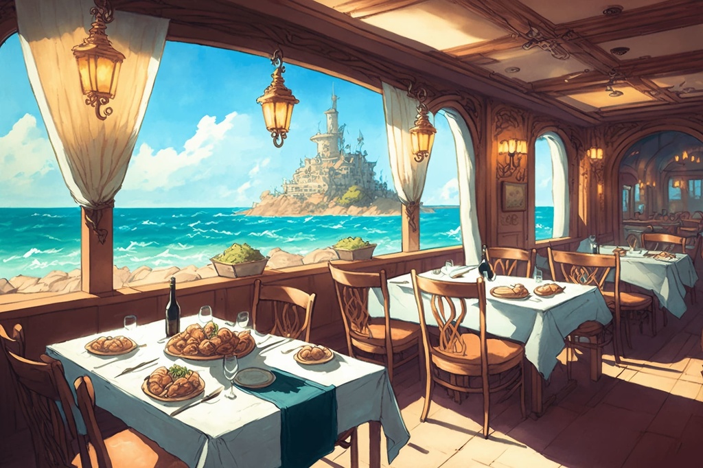 【美麗で幻想的な街や施設の背景】著作権フリーの高解像度画像(100枚)