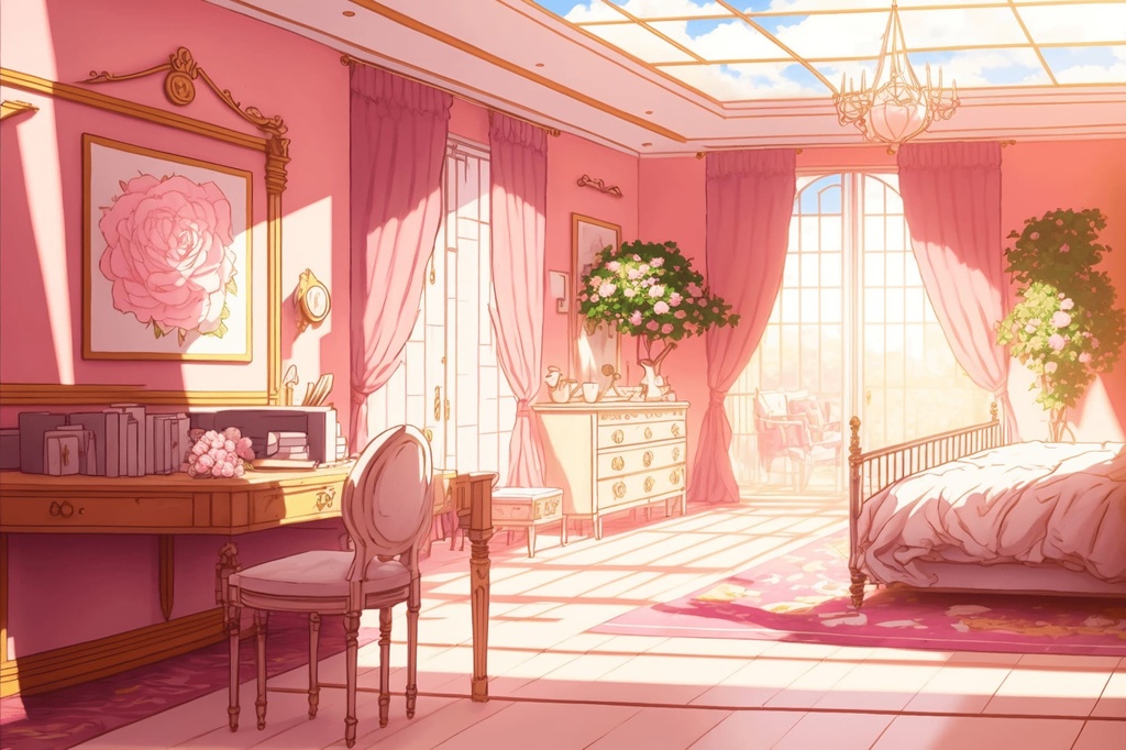 【美麗で幻想的な家や室内の背景】著作権フリーの高解像度画像(100枚)