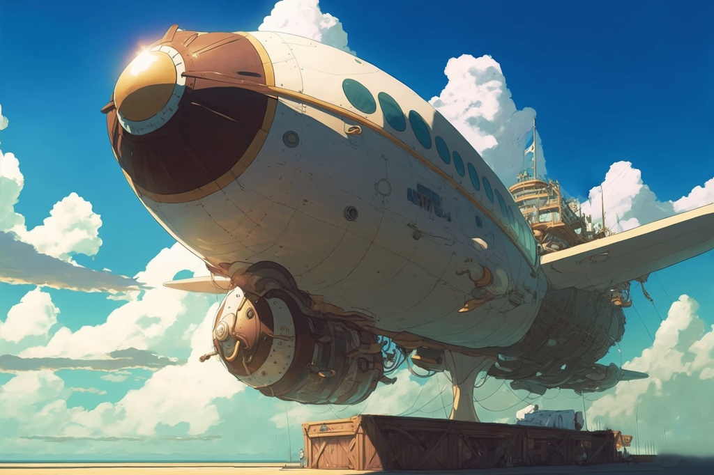 【美麗で幻想的な乗り物系の背景】著作権フリーの高解像度画像(100枚)