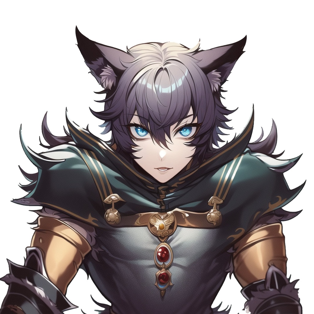 【亜人キャラクター立ち絵2】著作権フリーの高解像度画像素材(100枚)