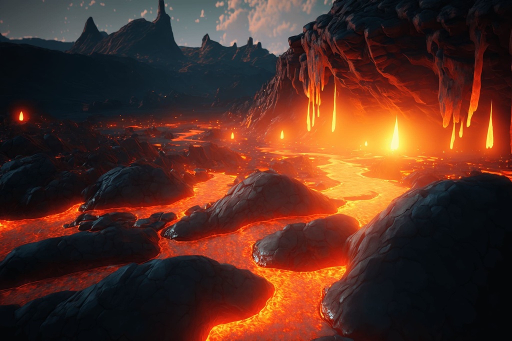 【超リアルな自然系イラスト背景】著作権フリーの高解像度画像(100枚)