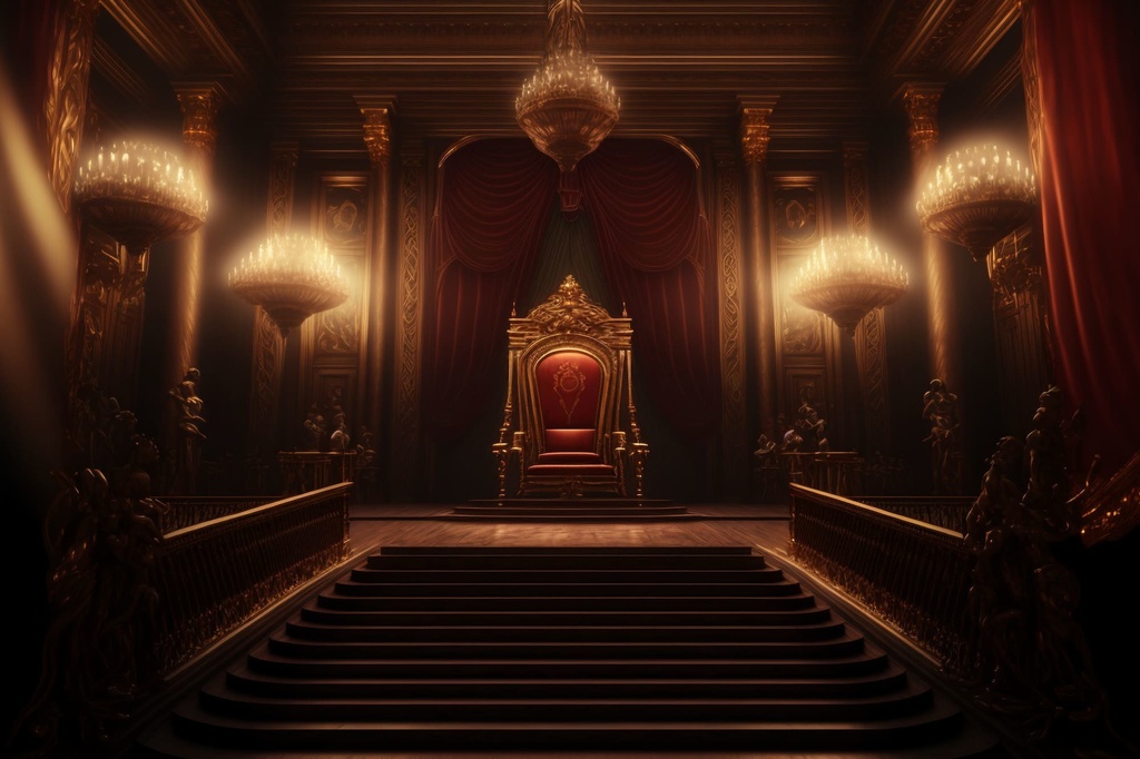 【超リアルな城や室内の背景】著作権フリーの高解像度画像(100枚)